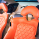 “Hermes” leather seats.